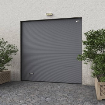 Автоматические гаражные секционные ворота ALUTECH Prestige 2500×2500 мм